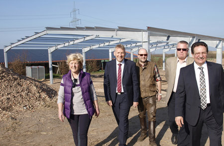 Verein Ehrensache hat Sponsorenbesuch