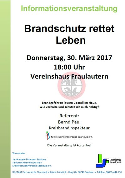 Plakat-Brandschutz