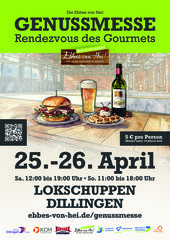 Das offizielle Plakat der Ebbes von Hei!-Genussmesse