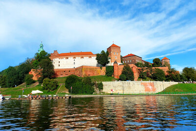 Das Schloss Wawel, ein Wahrzeichen von Krakau
