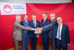 Landrat Patrik Lauer Vizepräsident vom DLT