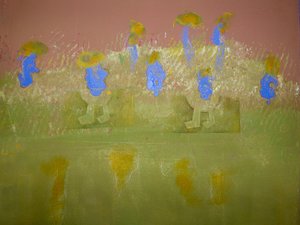 Vernissage_FarbHolzDruck_Heidi Rammo_Holzschnitt 40x24