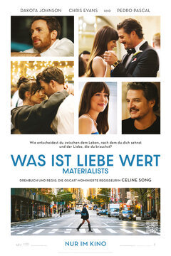 Filmplakat "Was ist Liebe wert - Materialists"