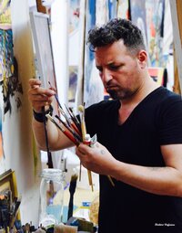 Haytham Alayik, Foto von Barbara Hoffmann