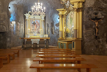 Die Kapelle im Salzbergwerk Bochnia