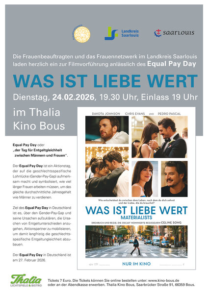 Filmplakat - Was ist Liebe Wert - Materialists