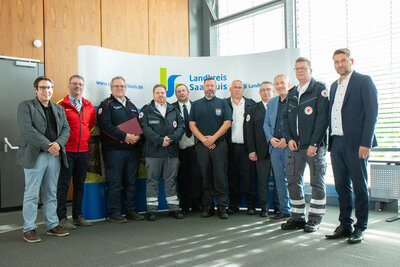 Gruppenfoto Führungskräfteernennung MTF41
