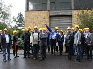Bochniagruppe im Kraftwerk