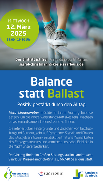 Balance statt Ballast 2