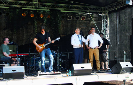 Landrat bei Rock gegen Rechts