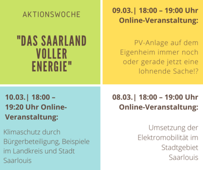 Aktionswoche-Saarland voller Energie