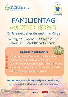 Plakat Goldener Herbst
