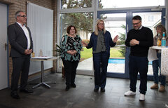 Übergabe des Innovationspreises an das Gesundheitsamt