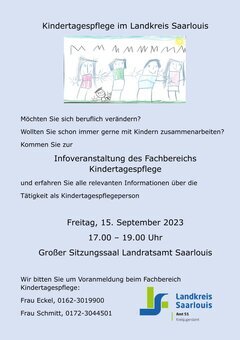 Infoveranstaltung Kinderpflege