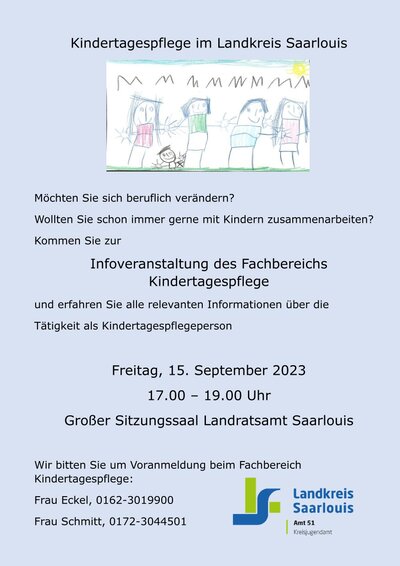 Infoveranstaltung Kinderpflege