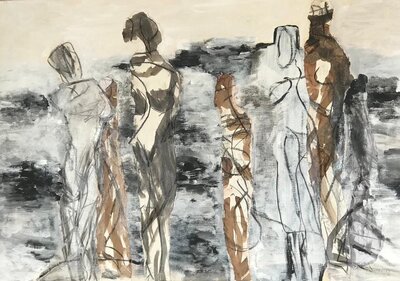 Ausstellungsstück Stoff.Wechsel von Hanne Müller-Scherzinger