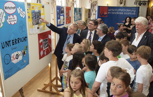 Ki e Wi Ensdorf 2015_Grundschüler zeigen Ausstellung 