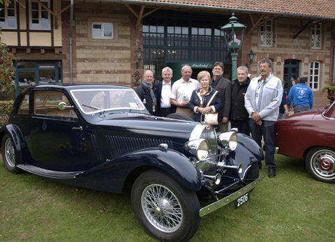 „Concours d´Elégance“ Siegerauto von Lucien Fritz