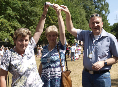Kids in Bewegung_Staffelübergabe