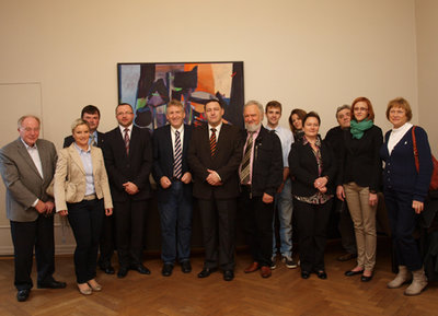 Bochnia Empfang Landrat