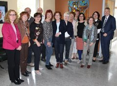 Kunst-Forum-SLS Scheckübergabe