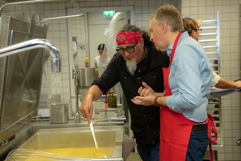 Landrat Patrik Lauer und Stefan Marquard 