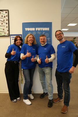 Das Organisationsteam der Messe YOUR FUTURE