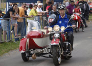 Marcel Albert mit seiner Harley 
