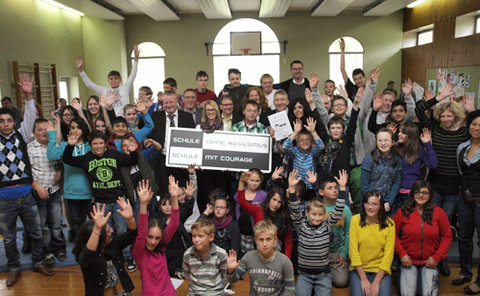 Schule am Eisenbahnschacht trägt den Titel “Schule ohne Rassismus – Schule mit Courage“