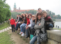 Bochnia 2013_Schüler in Krakau