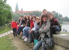 Bochnia 2013_Schüler in Krakau