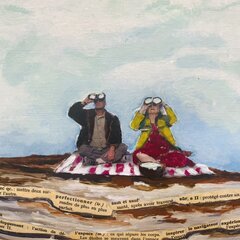 Ein Gemälde von Andrea Dollwet