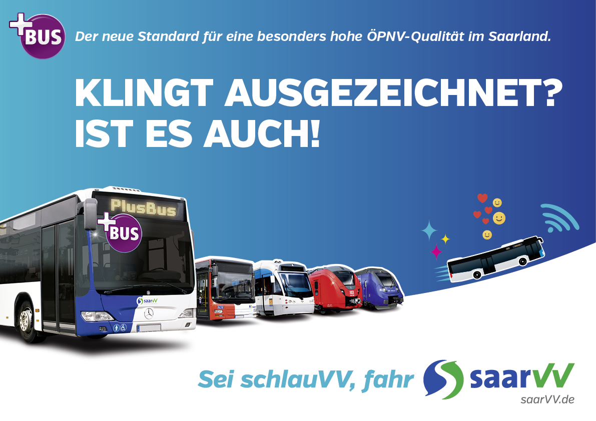 Expressbus Landkreis Saarlouis ExpressBus und PlusBus gestartet