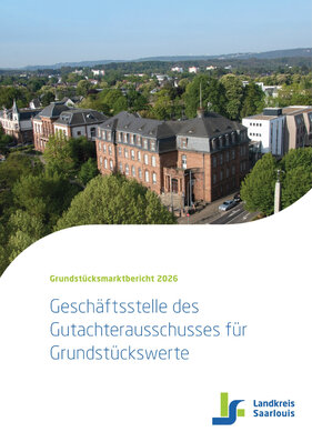 Titelbild Grundstücksmarktbericht 2026 Titelbild Grundstücksmarktbericht 2026
